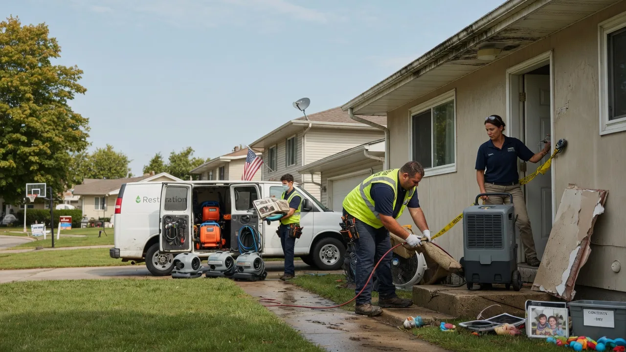 Water Damage Restoration in Nokomis, IL near me